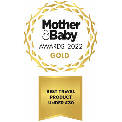 Mother & Baby Awards 2022 Gold - Best Travel Product Under £30